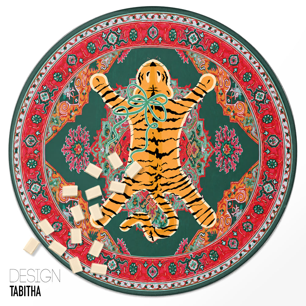 Custom Round Mahjong Mat