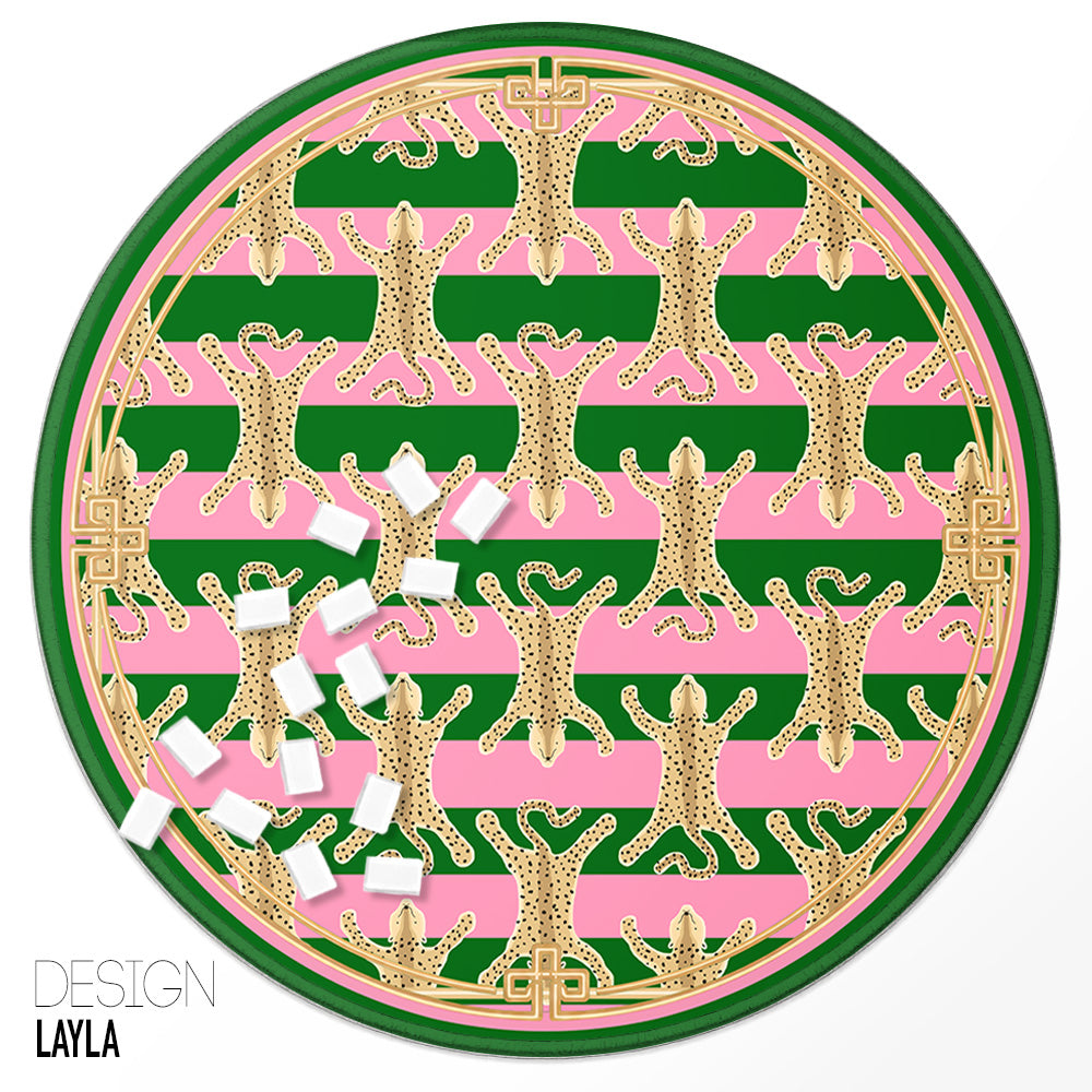 Custom Round Mahjong Mat