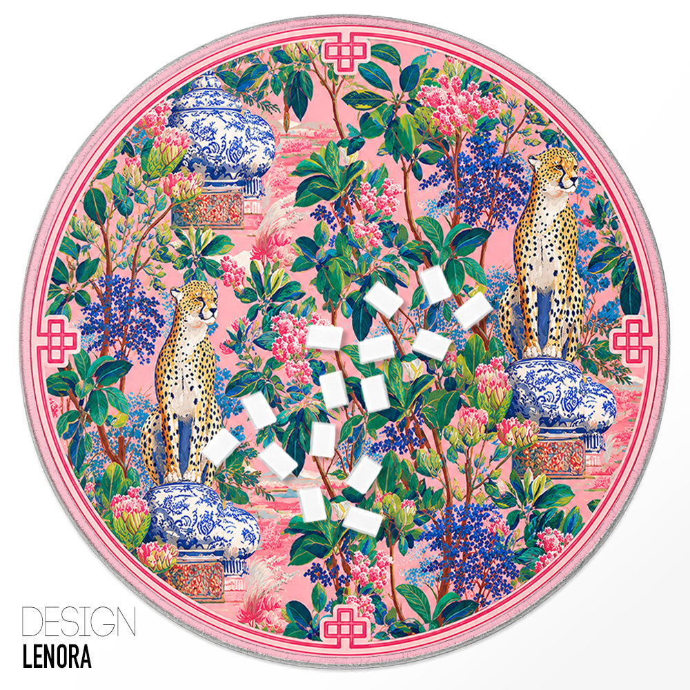 Custom Round Mahjong Mat