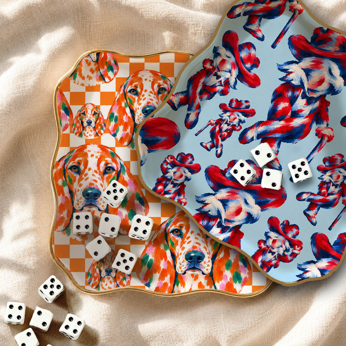 Ceramic Dice Trays, Wholesale
