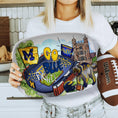 Load image into Gallery viewer, College Serving Platter, Michigan
