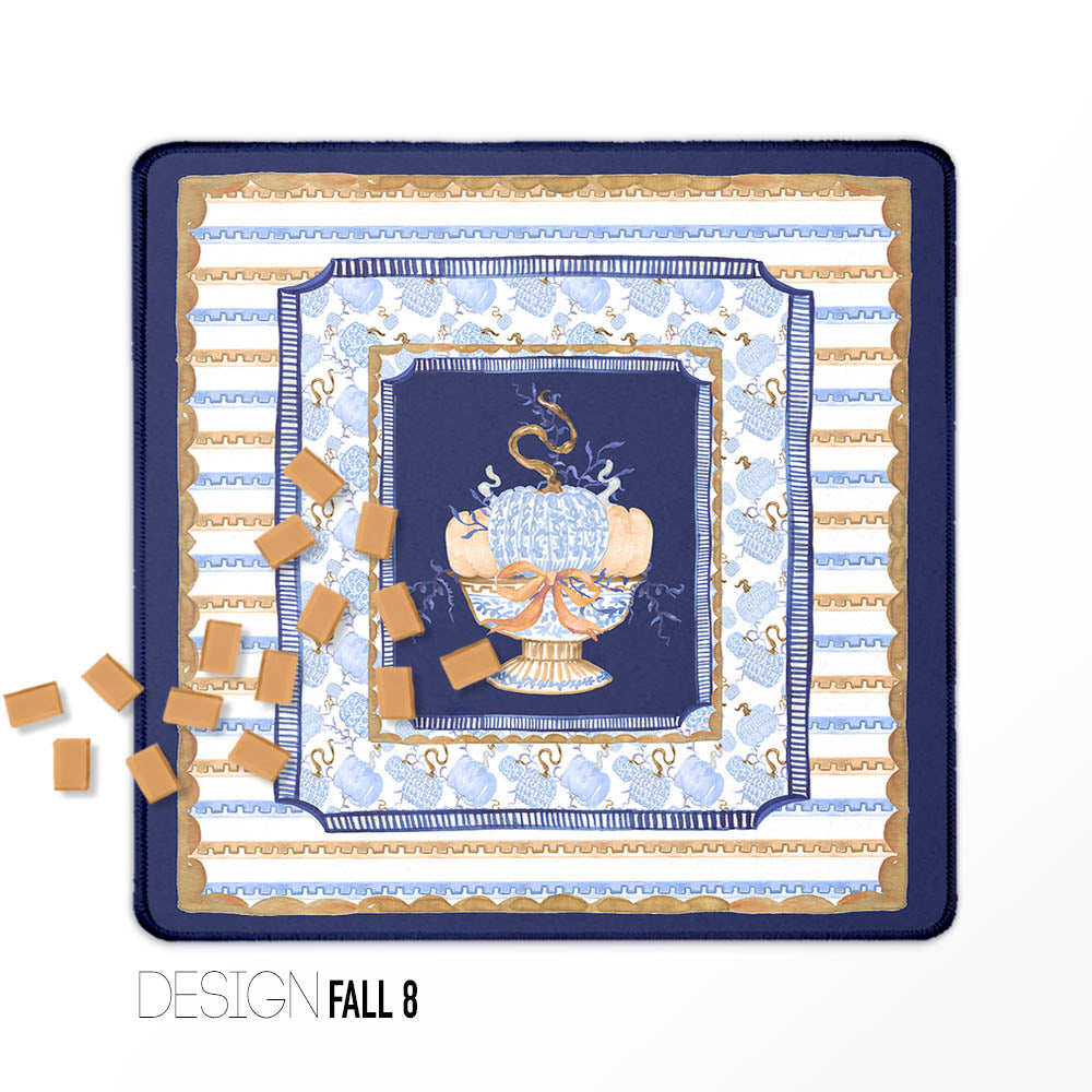 Mahjong Mats, Fall, Halloween, Thanksgiving Collection, Neoprene, Wholesale