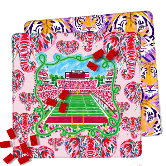 31" Mahjong Mat, College Football Stadiums, Neoprene, Wholesale