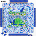 Load image into Gallery viewer, 31" Mahjong Mat, College Football Stadiums, Neoprene, Wholesale
