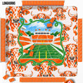 Load image into Gallery viewer, 31" Mahjong Mat, College Football Stadiums, Neoprene, Wholesale
