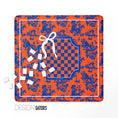 Load image into Gallery viewer, Mahjong Mat, College Football, Neoprene, Wholesale  Mahjong Mat Wholesale- Boutique Monogram
