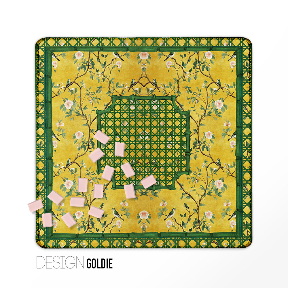Mahjong Mat, Spring Collection, Neoprene, Wholesale  Mahjong Mat Wholesale- Boutique Monogram
