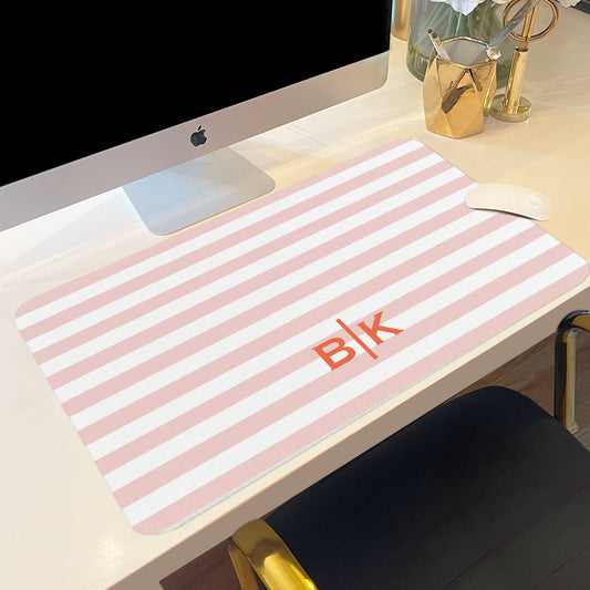 Desk Pad Mats, monogram collection  Desk Pads- Boutique Monogram