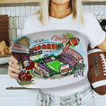 Load image into Gallery viewer, Football Serving Platters, College

