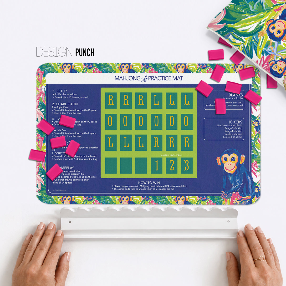 Mahjong Practice Mat 14x24, Wholesale