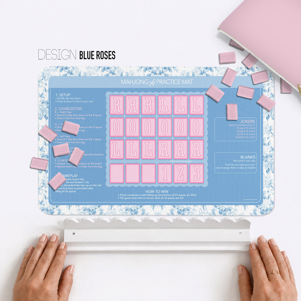 Mahjong Practice Mat 14x24, Wholesale