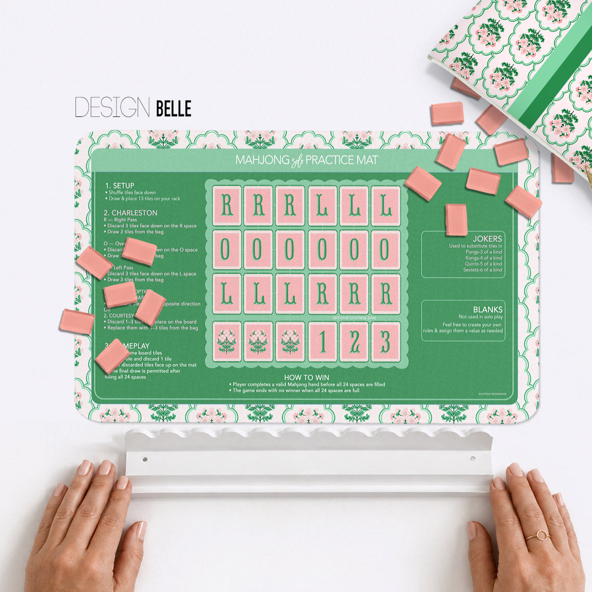 Mahjong Practice Mat 14x24, Wholesale
