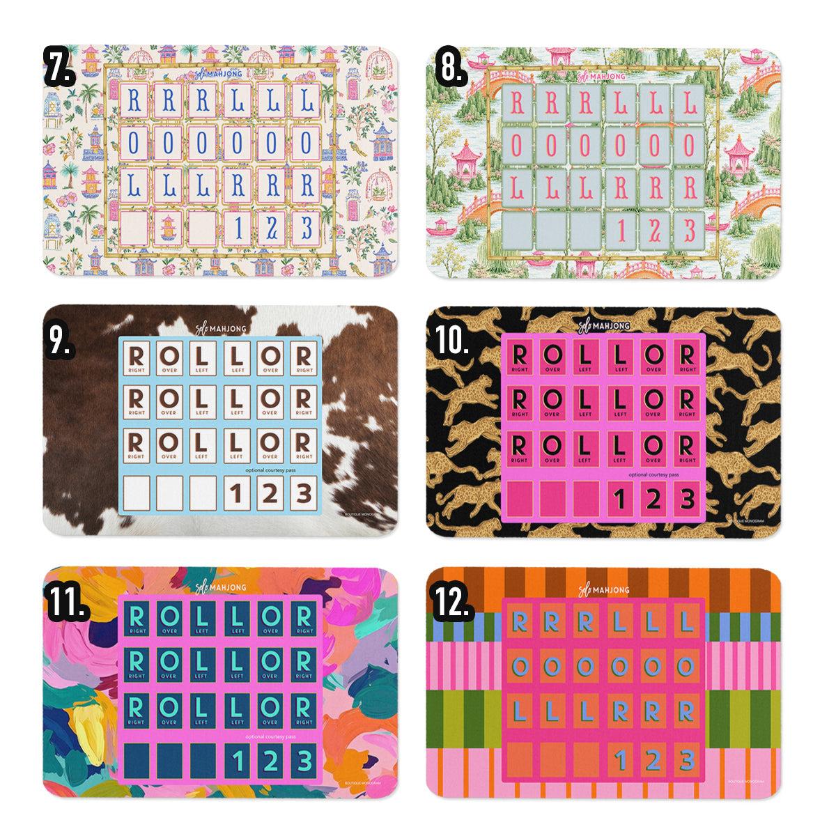 Mahjong Practice Mat 10x16, Wholesale