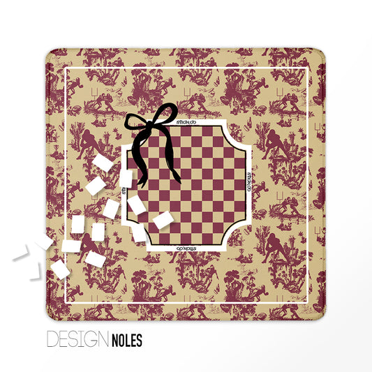 Mahjong Mat, College Football, Neoprene, Wholesale  Mahjong Mat Wholesale- Boutique Monogram