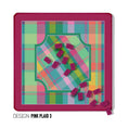 Load image into Gallery viewer, 31" Mahjong Mat, Pink Plaid, Wholesale
