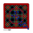 Load image into Gallery viewer, 31" Mahjong Mat, Winter Plaid, Wholesale
