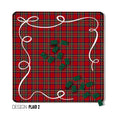 Load image into Gallery viewer, 31" Mahjong Mat, Winter Plaid, Wholesale
