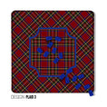 Load image into Gallery viewer, 31" Mahjong Mat, Winter Plaid, Wholesale
