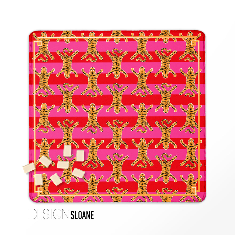 Mahjong Mat, Neoprene, Preppy, Chinoiserie, Wholesale  Mahjong Mat Wholesale- Boutique Monogram
