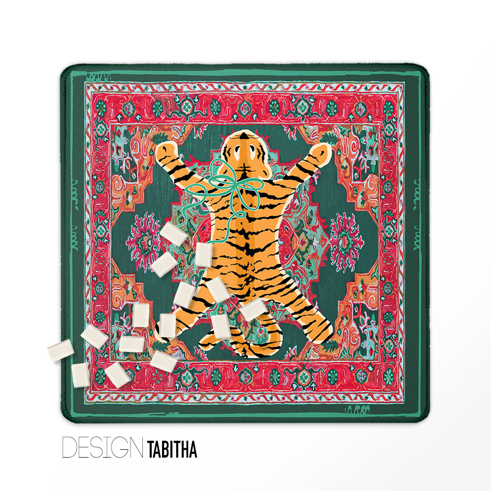 Mahjong Mat, Neoprene, Preppy, Chinoiserie, Wholesale  Mahjong Mat Wholesale- Boutique Monogram