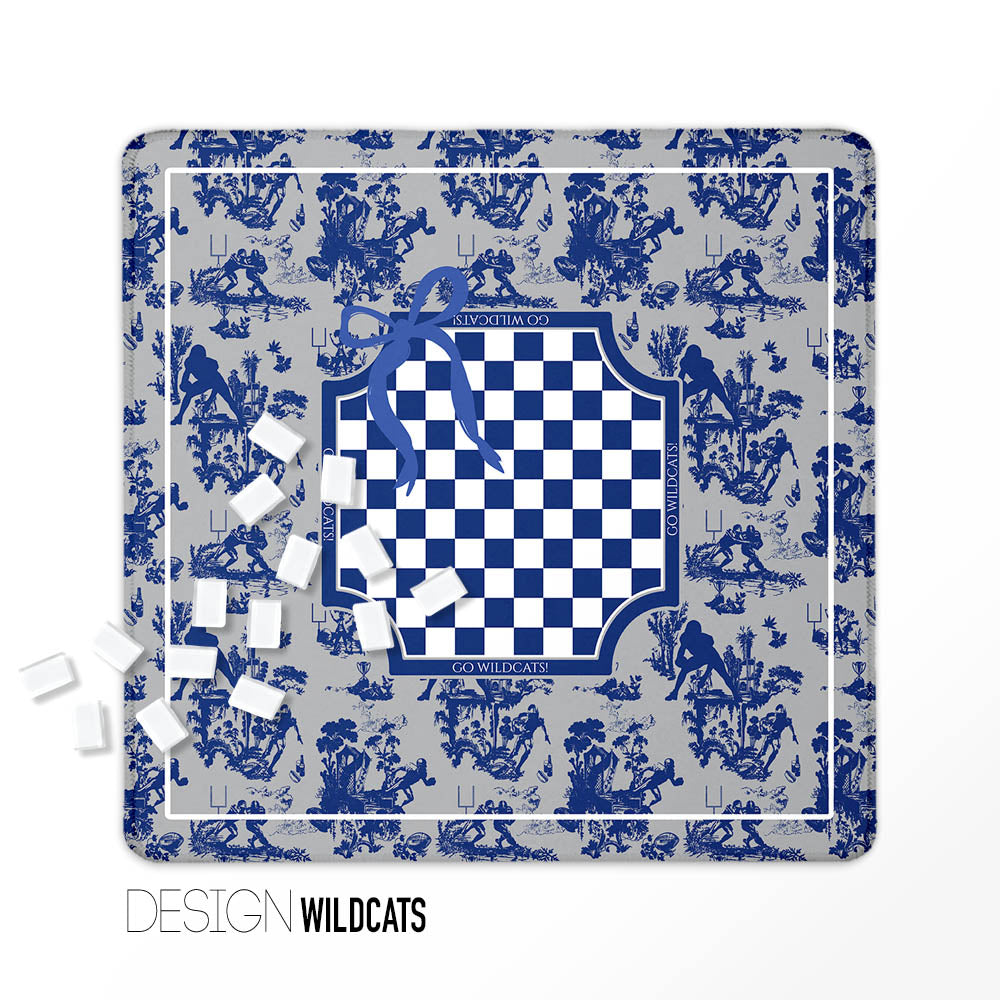 Mahjong Mat, College Football, Neoprene, Wholesale  Mahjong Mat Wholesale- Boutique Monogram