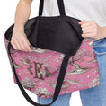 Load image into Gallery viewer, Custom Tote Bag, Mahjong Toile  Tote Bags- Boutique Monogram
