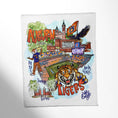 Load image into Gallery viewer, College Throw Blanket, Auburn
