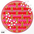 Load image into Gallery viewer, Custom Round Mahjong Mat

