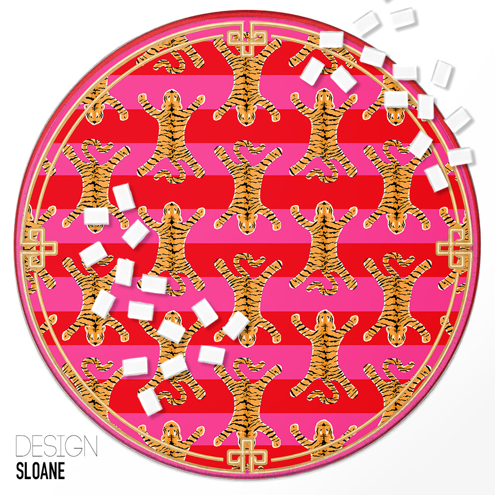 Custom Round Mahjong Mat