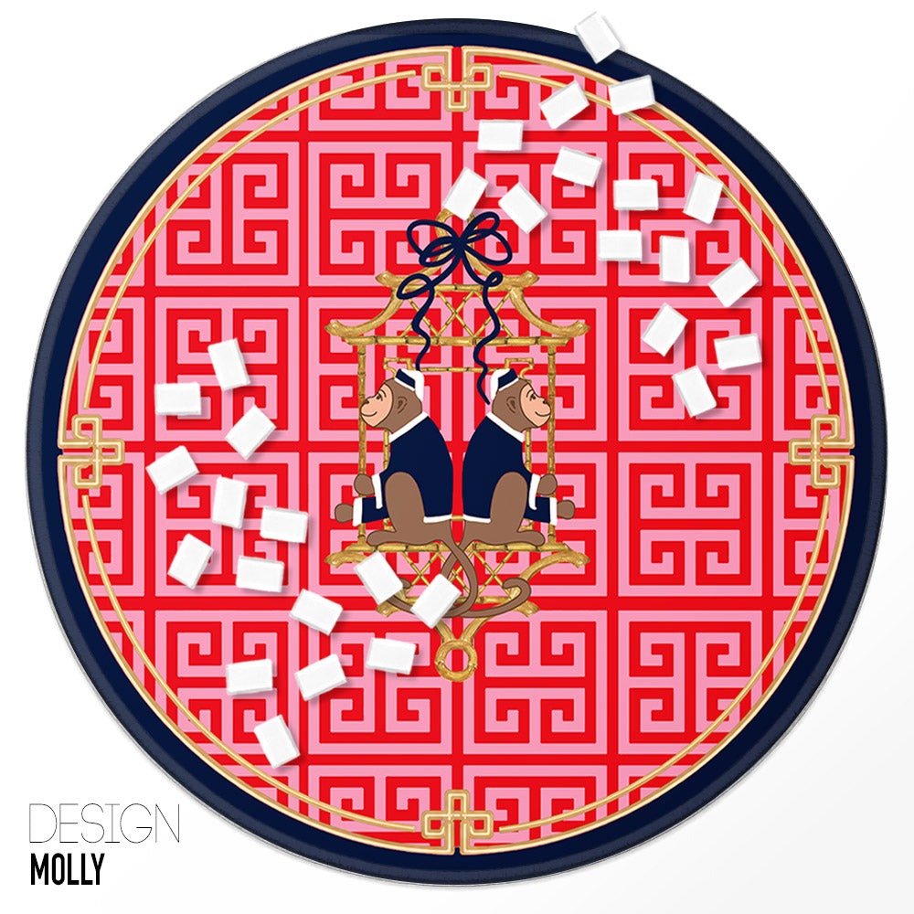 Custom Round Mahjong Mat