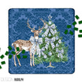 Load image into Gallery viewer, 31" Mahjong Mat, Holiday Christmas Collection, Neoprene, Wholesale

