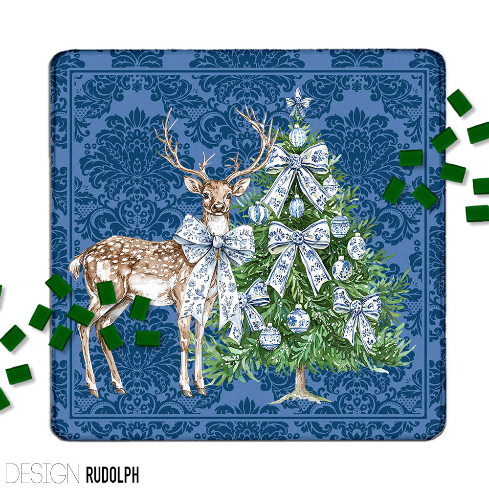 31" Mahjong Mat, Holiday Christmas Collection, Neoprene, Wholesale