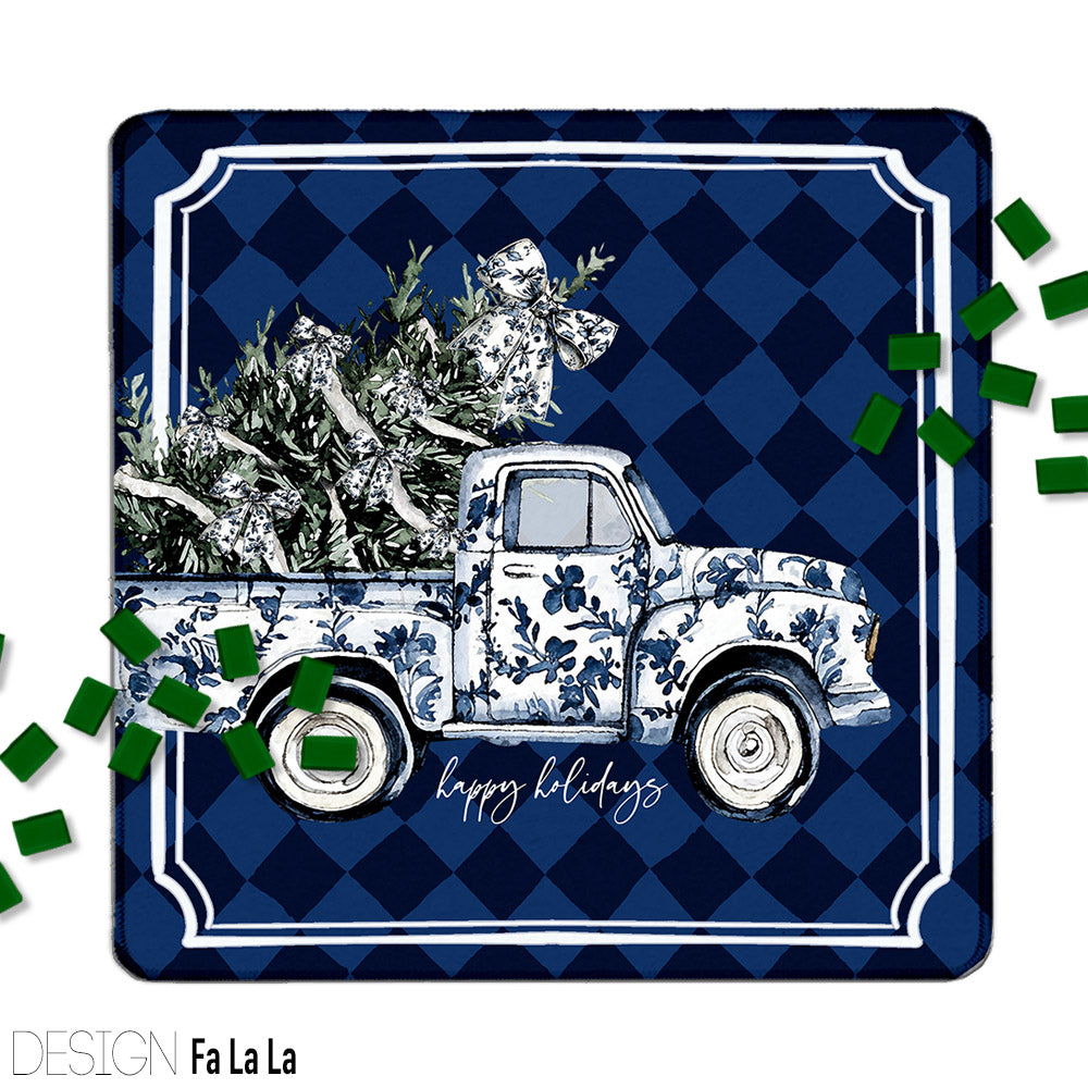31" Mahjong Mat, Holiday Christmas Collection, Neoprene, Wholesale