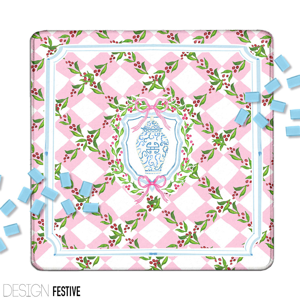 31" Mahjong Mat, Holiday Christmas Collection, Neoprene, Wholesale