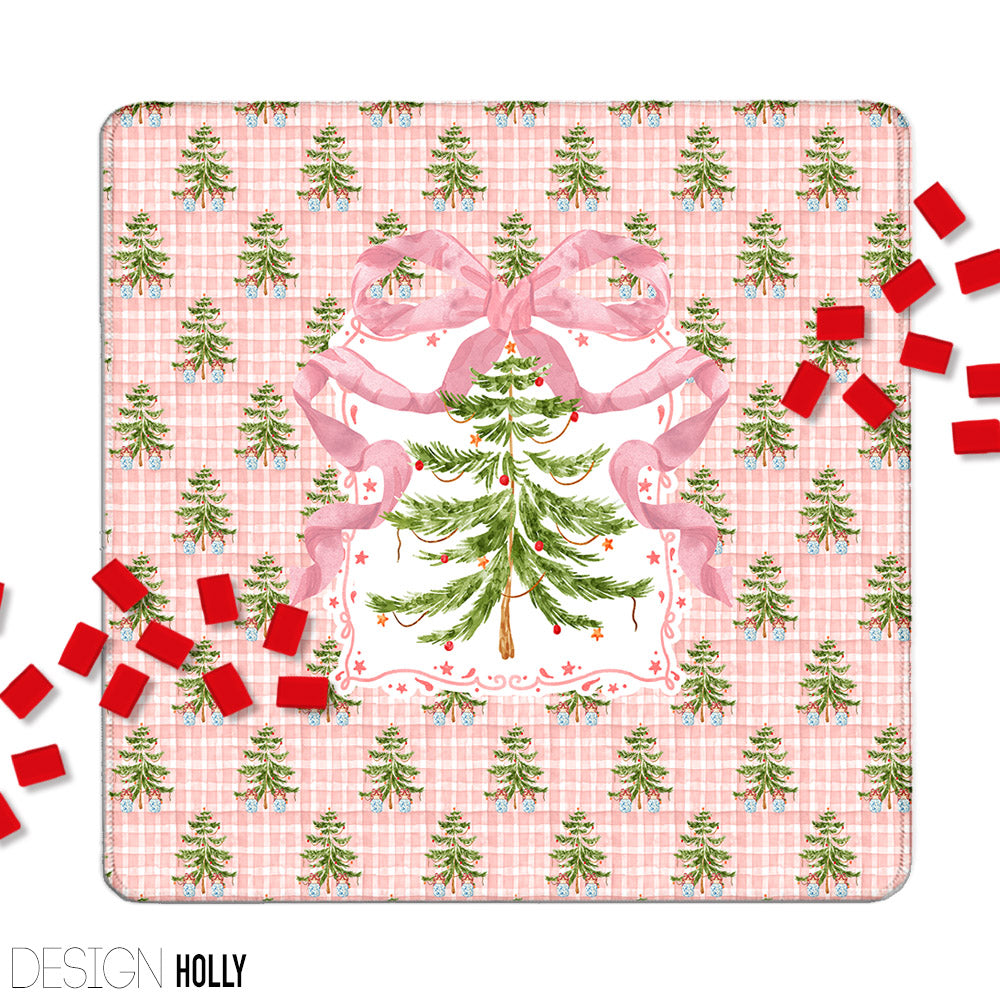 31" Mahjong Mat, Holiday Christmas Collection, Neoprene, Wholesale