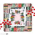 Load image into Gallery viewer, 31" Mahjong Mat, Holiday Christmas Collection, Neoprene, Wholesale
