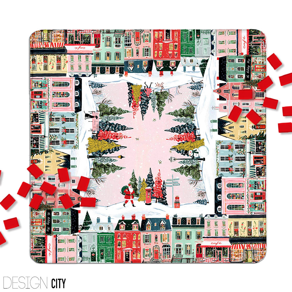 31" Mahjong Mat, Holiday Christmas Collection, Neoprene, Wholesale