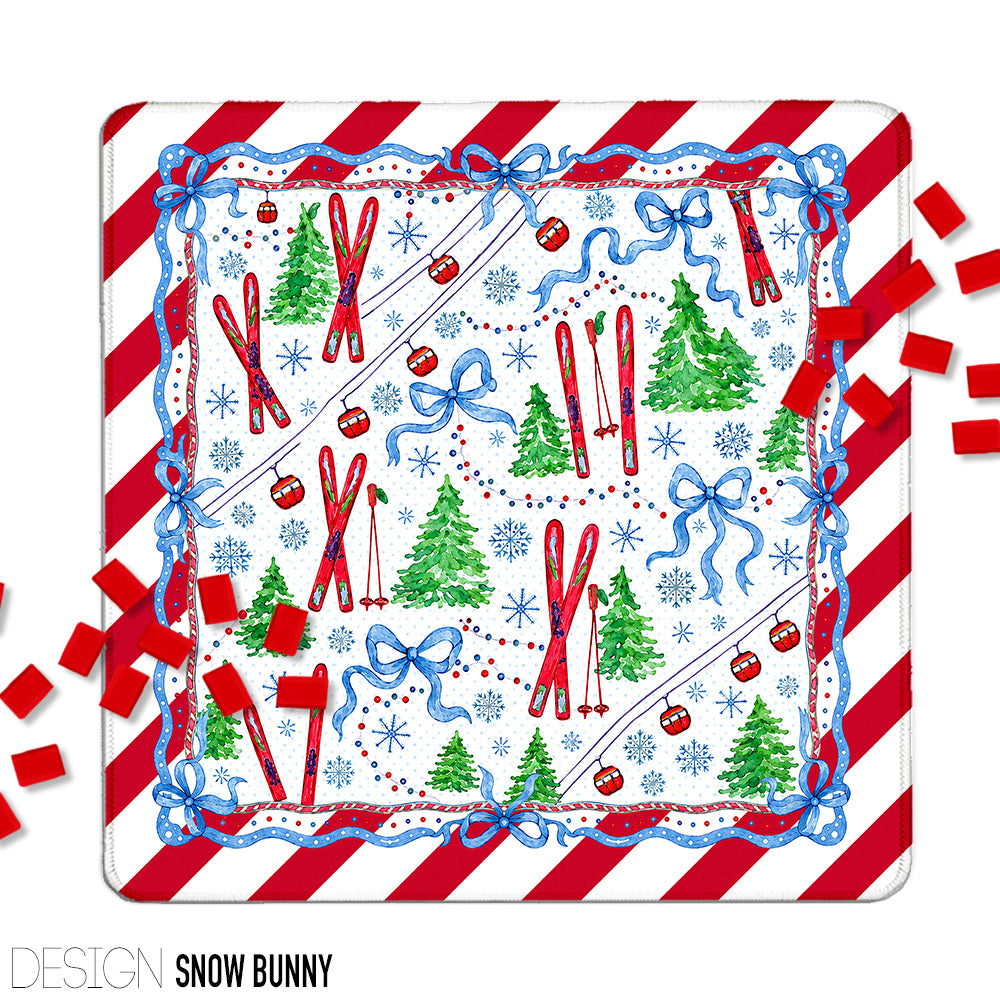 31" Mahjong Mat, Holiday Christmas Collection, Neoprene, Wholesale