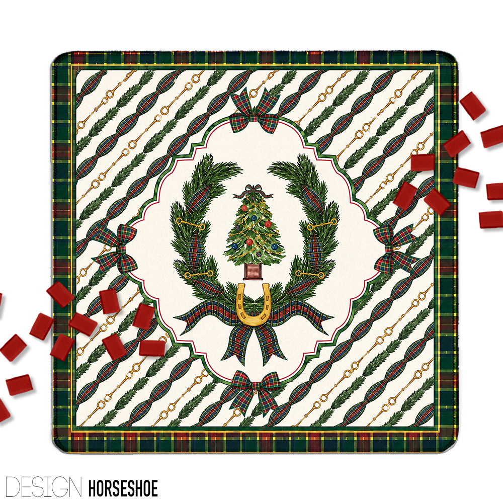 31" Mahjong Mat, Holiday Christmas Collection, Neoprene, Wholesale