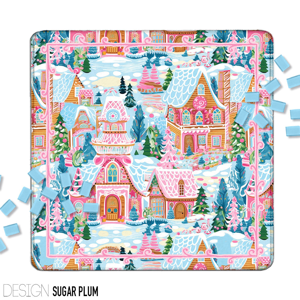 31" Mahjong Mat, Holiday Christmas Collection, Neoprene, Wholesale