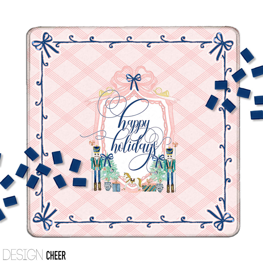 31" Mahjong Mat, Holiday Christmas Collection, Neoprene, Wholesale