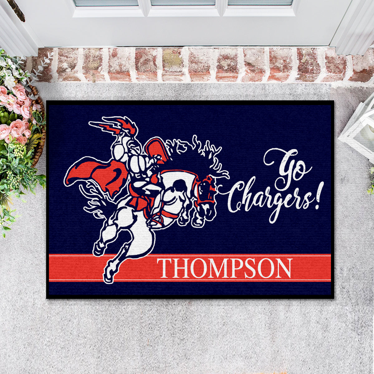 Charger's Fundraiser Door Mat