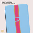 Load image into Gallery viewer, Personalized Kindle Case, Paperwhite 7”, Colorsoft Signature 2024, Custom Cover, Monogram,Handle, Initials, Stripes, Pink, Green, Red, Blue

