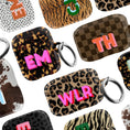 Load image into Gallery viewer, Personalized AirPods Case, AirPods Pro Cover, Gen 1, 2, Custom Cover, Monogram, Large Initials, Top Seller, Popular, Tortoise, Leopard, Cow
