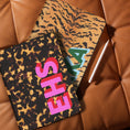 Load image into Gallery viewer, Personalized Ipad Case, Pro, Air, 11, 12.9, Custom Cover, Monogram, Folio, Large Initials, Tortoise, Leopard, Cow
