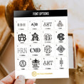 Load image into Gallery viewer, Personalized Apple Watch Band, Custom Strap, Smart Watch, 38, 40, 41, 42, 44, 45, 49, 3 4 5 6 7 8 9 10 SE, Letter, Initials, Tortoise Stripe
