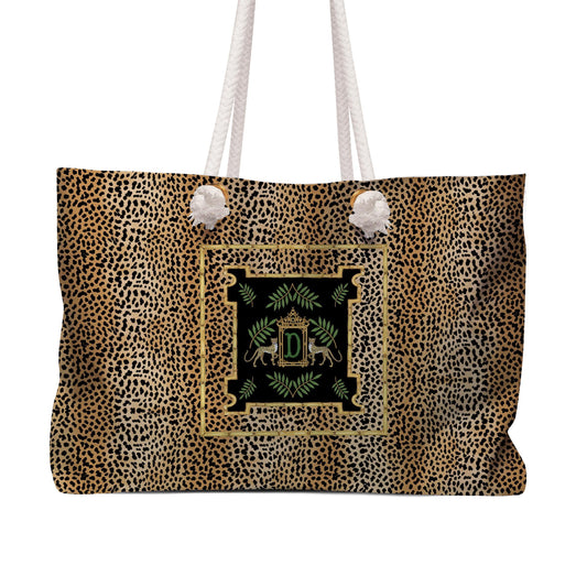 Custom Mahjong Tote Bag, Large Travel Bag, Monogram, Rope, Personalized, Letter, Initial, Dice, Leopards, Cheetah, Pagoda, Preppy