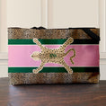 Load image into Gallery viewer, Custom Tote Bag, Large Travel Bag, Monogram, Rope, Personalized, Letter, Initial, Dice, Cheetah Leopard Rug, Stripe, Mahjong Gift
