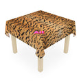 Load image into Gallery viewer, Custom Mahjong Tablecloth, Card Game Table Cover, Monogram, Personalized, Initials, Trendy Colors, Popular, Animal Tiger Pattern
