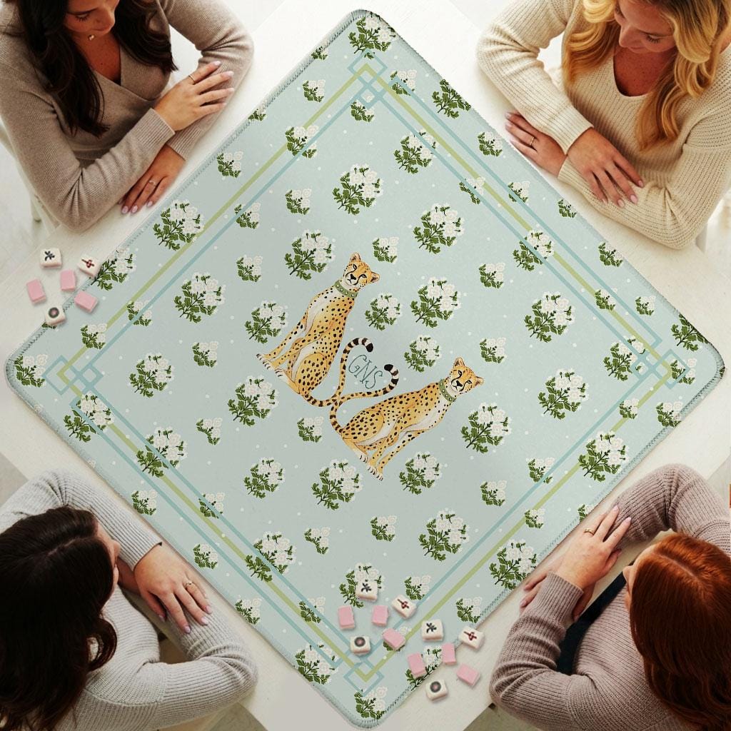 Custom Mahjong Mat